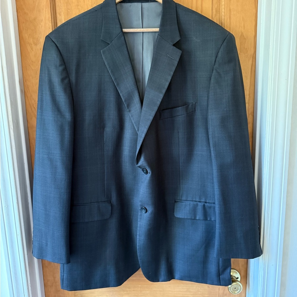 Kenneth Cole Men's Navy Blazer 50L
